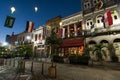 Decorated Street of Bars and Restaurants for the World Cup 2018