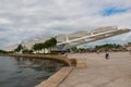 Rio de Janeiro, Brazil: Museum of Tomorrow, Tomorrow Museum, designed by Spanish architect Santiago Calatrava