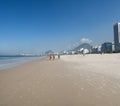 Rio de Janeiro, Brazil, skyline, Leme, beach, skyscrapers, Atlantic Ocean, panoramic, view, daily life