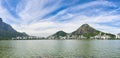 Rio de Janeiro Brazil Scenic Panorama at Lagoa