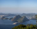 Rio de Janeiro, Brazil, skyline, Niteroi, Sugarloaf Mountain, cable car, panoramic, view, Morro da Urca