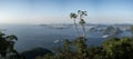 Rio de Janeiro, Brazil, skyline, Niteroi, Sugarloaf Mountain, cable car, panoramic, view, Morro da Urca