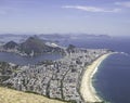 Rio de Janeiro city view from Dois Irmaos