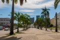 Rio de Janeiro: Rio de Janeiro cityscape with the Carioca Aqueduct, Brasil