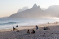 Rio de janeiro, Ipanema beach Royalty Free Stock Photo