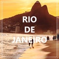 Rio de janeiro. Ipanema beach.