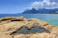 Rio de Janeiro, Ipanema beach, Gavea stone and Two Brothers hill