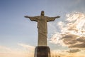 Rio de Janeiro - June 19, 2017: Christ the Redeemer in Corcovado mountain in Rio de Janeiro, Brazil