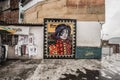 Rio de Janeiro - June 21, 2017: Michael Jackson art in the favela of Santa Marta in Rio de Janeiro, Brazil Royalty Free Stock Photo