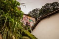 Rio de Janeiro - June 21, 2017: Street art in the Favela of Santa Marta in Rio de Janeiro, Brazil Royalty Free Stock Photo