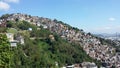Rio de Janeiro, RJ, Brazil - 24 August, 2016 - Aerial view of favela