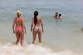 Rio de Janeiro's beaches are crowded on the eve of the Carnival