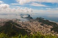 Rio de Janeiro, Sugar Loaf, Brazil: Mountain resembling inverted funnel behind Urca hill. Tourist site in the former capital of