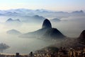 Rio De Janeiro With Sugar Loaf Mountain Royalty Free Stock Photo