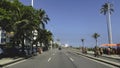 Rio de Janeiro, Vieira Souto Avenue, Brazil. Summer tourist cities and beaches.