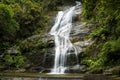 Rio De Janeiro Waterfall in Tijuca Forest Royalty Free Stock Photo