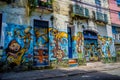 RIO DE JANERIO, BRAZIL - Dec 01, 2015: The Colourful Streets of Rio de Janeiro