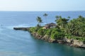 Rio Dulce ocean inlet, Dominican Republic