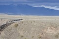 The Rio Grande gorge, New Mexico Royalty Free Stock Photo