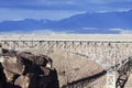 The Rio Grande gorge, New Mexico Royalty Free Stock Photo