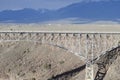 The Rio Grande Gorge, New Mexico Royalty Free Stock Photo