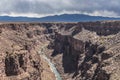 Rio Grande Gorge, New Mexico Royalty Free Stock Photo