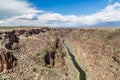 Rio Grande Gorge, New Mexico Royalty Free Stock Photo