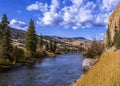 Rio Grande River Near Creede Colorado Royalty Free Stock Photo