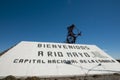 Rio Mayo Welcome Statue - Argentina