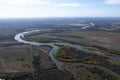 Rio Negro landscape in Patagonia,