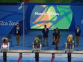 Rio 2016 - Olympic Aquatic Stadium Royalty Free Stock Photo