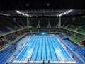 Rio 2016 - Olympic Aquatic Stadium Royalty Free Stock Photo