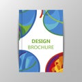 Rio 2016 Olympics brochures with abstract background. Royalty Free Stock Photo