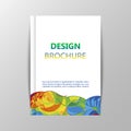 Rio 2016 Olympics brochures with abstract background. Royalty Free Stock Photo