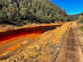 Rio Tinto, Andalusia, Spain, mining, minerals, red river