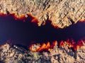 Rio Tinto, Andalusia, Spain, mining, minerals, red river