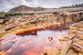 Rio Tinto river, Huelva, Spain Royalty Free Stock Photo