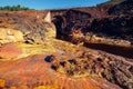 Rio Tinto river in Spain. Royalty Free Stock Photo