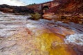 Rio Tinto river in Spain. Royalty Free Stock Photo