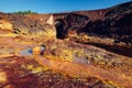 Rio Tinto river in Spain. Royalty Free Stock Photo