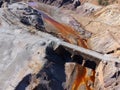 Rio Tinto, Andalusia, Spain, mining, minerals, red river