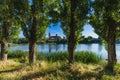 Rio Tormes and Cathedral of the city of Salamanca in Spain. Royalty Free Stock Photo