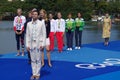 Rio2016 victory ceremony for women's double sculls