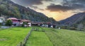 Riofabar village, Pilona municipality, Asturias, Spain