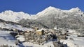 Riom, Albula Alpen, Switzerland Royalty Free Stock Photo