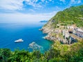 Riomaggiore, ancient village in Cinque Terre, Italy