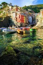 Riomaggiore (Cinque Terre Italy) Royalty Free Stock Photo