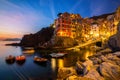 Riomaggiore, Cinque Terre - Italy Royalty Free Stock Photo
