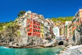 Riomaggiore, Cinque Terre national park, Italy Royalty Free Stock Photo