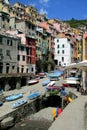 Riomaggiore view, gulf of 5 Terre n